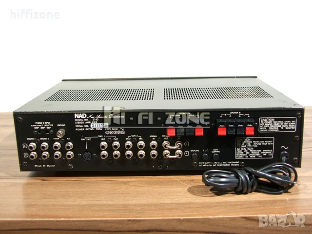 Усилвател   Nad model 3140 , снимка 6 - Ресийвъри, усилватели, смесителни пултове - 53681907