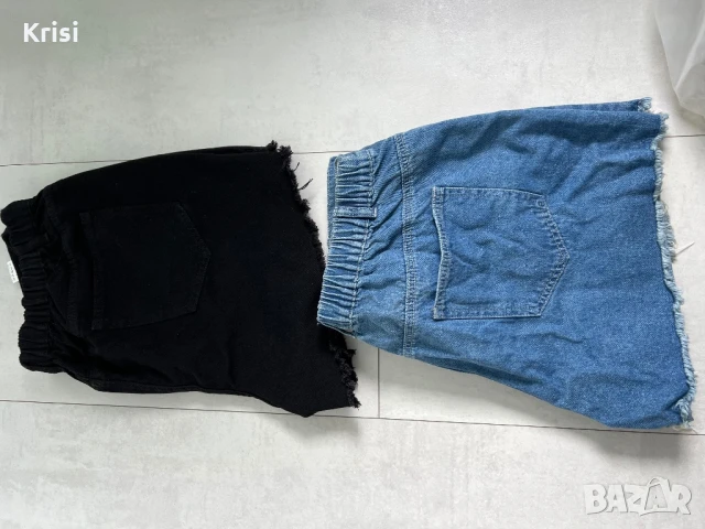 Чисто нови дамски дънкови къси гащи, снимка 2 - Къси панталони и бермуди - 50506026