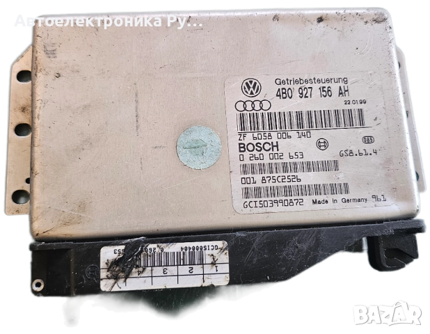 компютър Автоматична скоростна кутия AUDI VOLKSWAGEN 2.8 BOSCH, 0 260 002 653, 4B0 927 156 AH