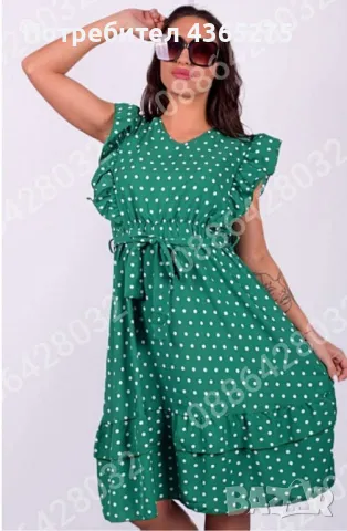 Прекрасен модел рокли на точки с подвижно коланче 💕28лв ✅, снимка 11 - Рокли - 50262887