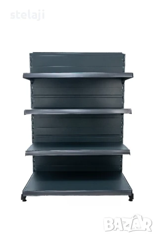 Стелажи за магазин в тъмно сив мат/НОВИ/ЕКО ЛАЙН, снимка 8 - Стелажи и щандове - 50869259