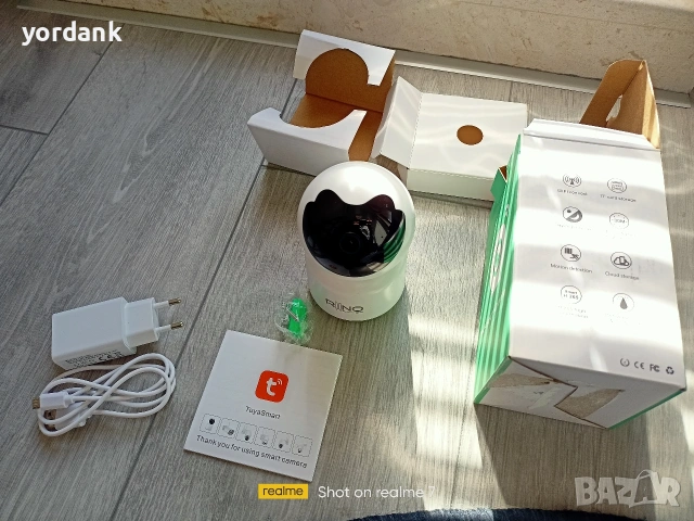 WiFi PTZ камера 2 мегапиксела, снимка 2 - IP камери - 53562428