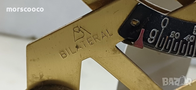 Стара пощенска везна -,,BILATERAL" , снимка 6 - Антикварни и старинни предмети - 52898168