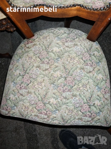 Антикварни столове 4бр, снимка 9 - Столове - 52917203