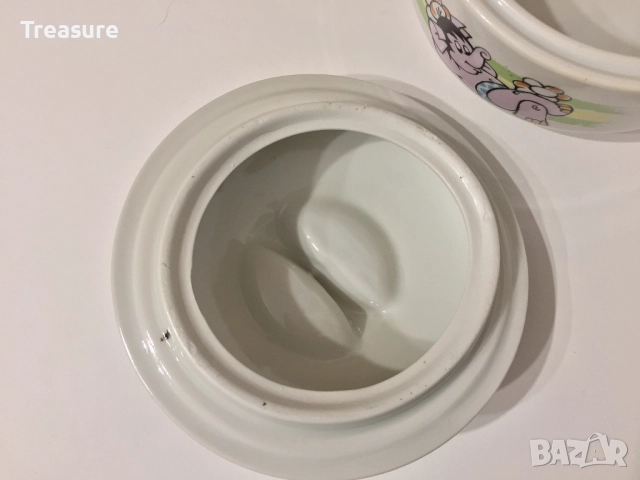 Порцеланов супник Диамант - Разград, детски мотив, снимка 5 - Антикварни и старинни предмети - 40953925