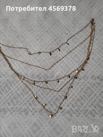 Многоредово Колие , снимка 2 - Колиета, медальони, синджири - 52283619