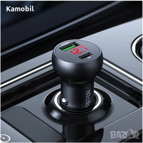 Зарядно за кола Mcdodo CC-7030 45W PD+QC, снимка 3 - Зарядни за кола - 50996347