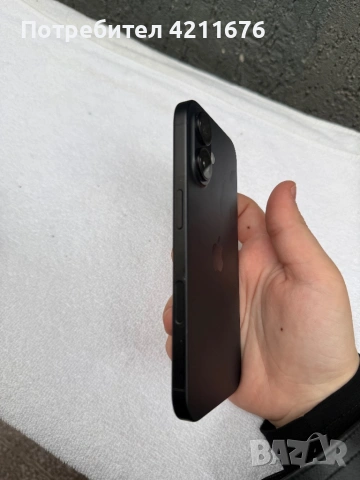 Продавам Iphone 16 black, снимка 6 - Apple iPhone - 53606828