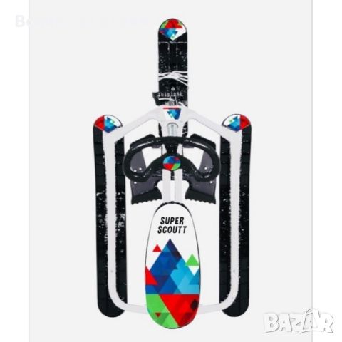 Зимна шейна с предни и задни ски, снимка 3 - Зимни спортове - 45433126