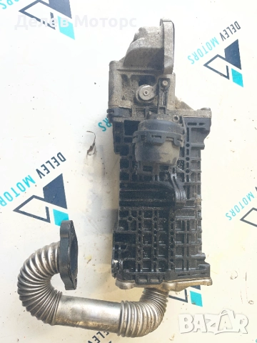 9813050280 EGR, АГР охладител от Peugeot 508 GT, 1.5 BlueHDI, двигател YHZT-C2B800, 10 Q4EP, DV5RC, , снимка 3 - Части - 52352649