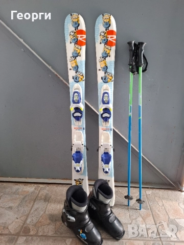 Детски комплект Rossignol-104см.+обувки Rossignol-21.5