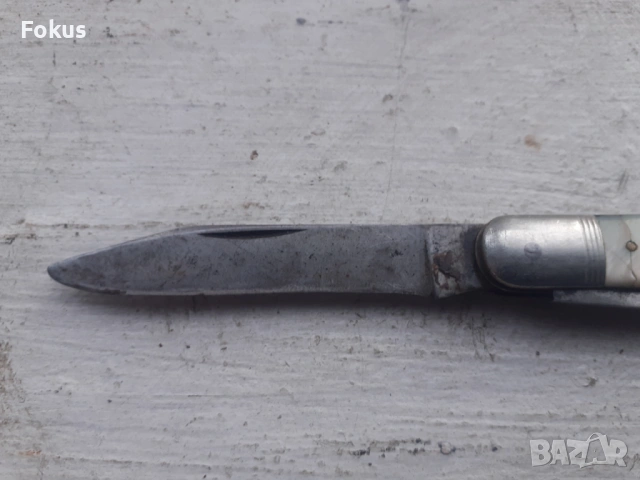 Старо немско джобно ножче, снимка 3 - Антикварни и старинни предмети - 53339445