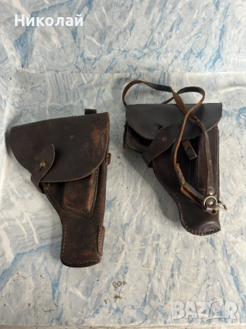 Военни Кожени Кобур Кобур Макаров ТТ, снимка 4 - Антикварни и старинни предмети - 52310958