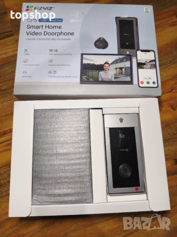 Продавам чисто нов, смарт видеодомофон EZVIZ CP5. , снимка 10 - Други - 52674936