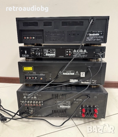 🔉Ретро аудио сет DENON - усилвател, CD, триглав дек, тунер🔉, снимка 7 - Аудиосистеми - 52258580