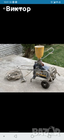 Wagner superfinish 23 бутална помпа за бои лакове, снимка 6 - Водни помпи - 51085314