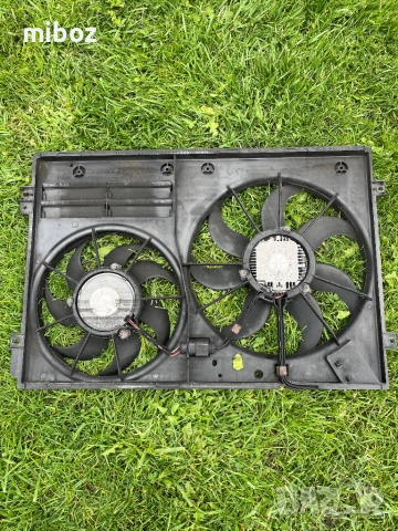 Дифузьор перка охлаждане Фолксваген Пасат VW Passat b6, снимка 2 - Части - 54286021