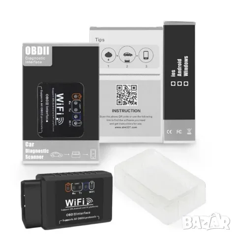 OBDII WIFI ELM327 v1.5 скенер, снимка 6 - Аксесоари и консумативи - 47010453