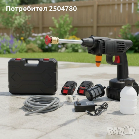 Акумулаторна водоструйка с 2 батерии 48V