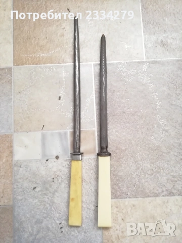 Стари ножове, различни видове , масап стар. , снимка 14 - Ножове - 53027619