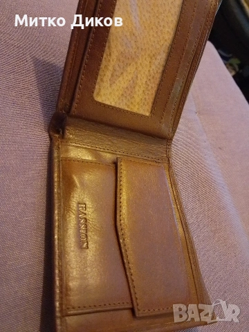 Хейшъм Марков портфейл нов естествена кожа, снимка 6 - Портфейли, портмонета - 54192520