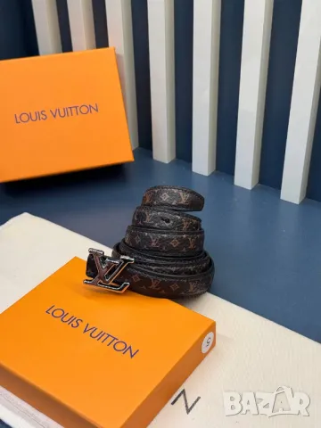 колани от естествена кожа в кутия 2см louis vuitton, снимка 4 - Колани - 50416685