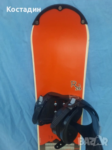 Сноуборд 126см. Rossignol JR R26 с автомати, снимка 2 - Зимни спортове - 53080961