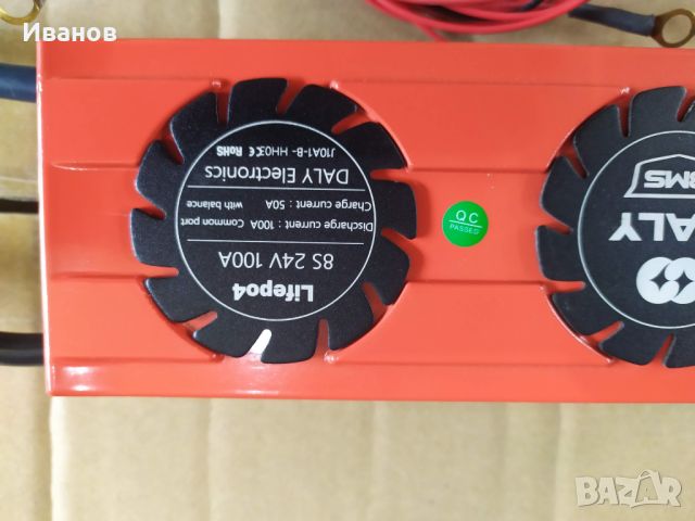 BMS БМС 24V 8S 100A за  LiFePO4 акумулатор., снимка 2 - Друга електроника - 45835819
