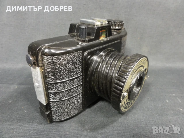 СТАР РЕТРО СОЦ ПОЛСКИ БАКЕЛИТОВ ФОТОАПАРАТ DRUH SYNCHRO , снимка 4 - Антикварни и старинни предмети - 50839797