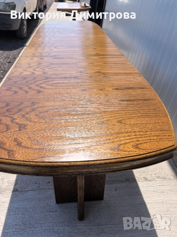 Разтегателна трапезна маса 3,40 м. , снимка 3 - Маси - 54128493