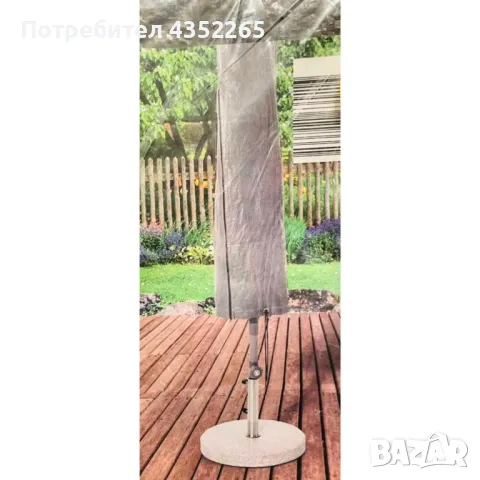 Устойчива защитна покривка за градински чадър до 2м, снимка 2 - Други - 50219519