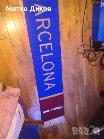 Барселона шал №34 от турнето в Азия за суперкупата, снимка 4 - Футбол - 53053997