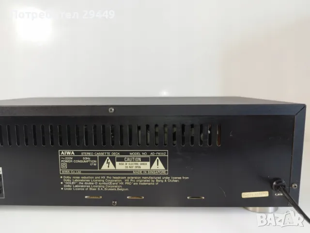 AIWA AD-F600, снимка 3 - Декове - 48686934