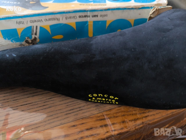 Седалка автентична ретро винтидж Concor supercorsa 3ttt, снимка 4 - Части за велосипеди - 54118868