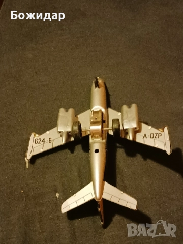 Метален Самолет.Играчка. 70те.г., снимка 4 - Колекции - 51790891