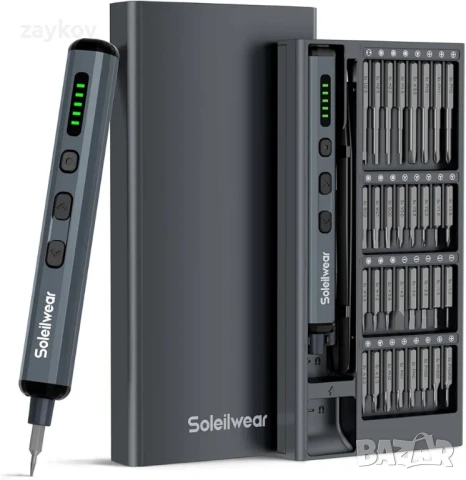 Комплект мини електрически отвертки, 70 в 1 прецизна безжична отвертка