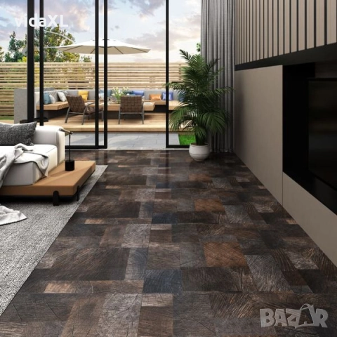 vidaXL Самозалепващи подови дъски 20 бр PVC 1,86 м² (SKU:330170), снимка 2 - Други - 52920467