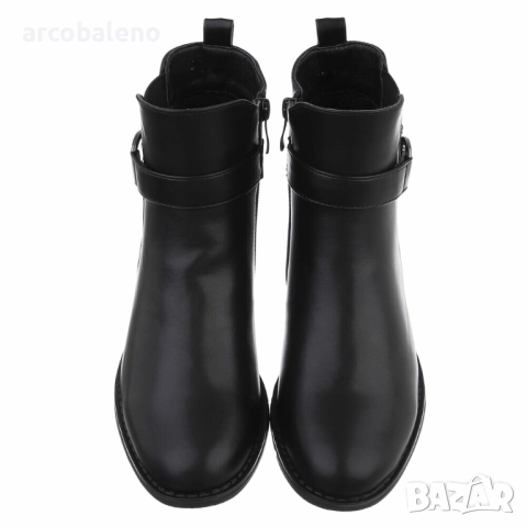 Дамски класически боти до глезена, 3цвята , снимка 5 - Дамски боти - 51681162