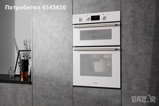 Двойна фурна за вграждане Hotpoint DD2540 WH, снимка 5 - Печки, фурни - 51211622