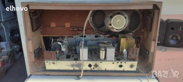 Старо лампово радио Grundig 3365, снимка 4 - Антикварни и старинни предмети - 51101329