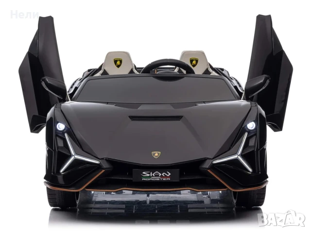 Акумулаторна Двуместна КОЛА Lamborghini SIAN  24V функция дрифт, снимка 2 - Коли, камиони, мотори, писти - 51038700