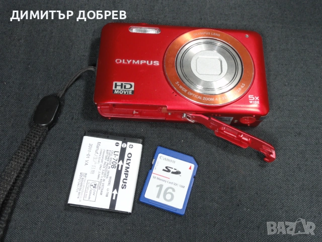 ЦИФРОВ ФОТОАПАРАТ OLYMPUS VG-120 14.0MP DIGITAL CAMERA, снимка 12 - Фотоапарати - 53454659