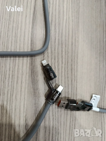 универсален кабел, заряден кабел, 3 в 1 кабел