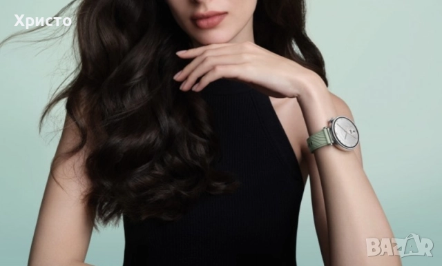 НОВ!!! Дамски смарт часовник Huawei Watch GT 4, 41 мм, Stainless Steel Case, Зелена каишка , снимка 2 - Смарт часовници - 52424137