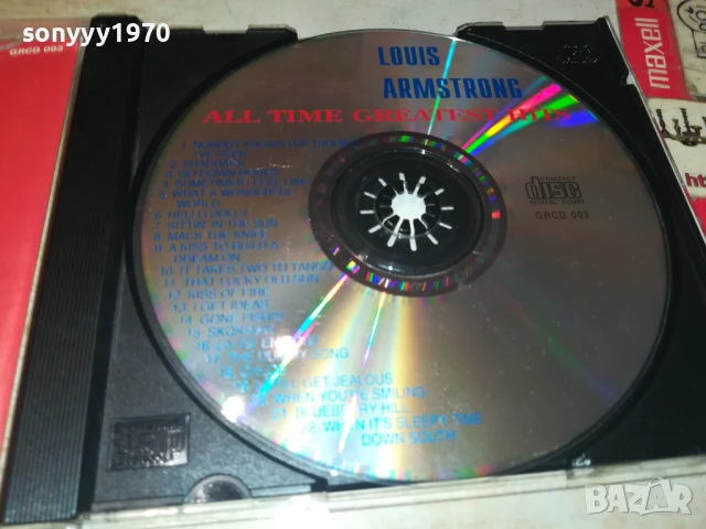 LOUIS ARMSTRONG CD 0808250950, снимка 17 - CD дискове - 51294124