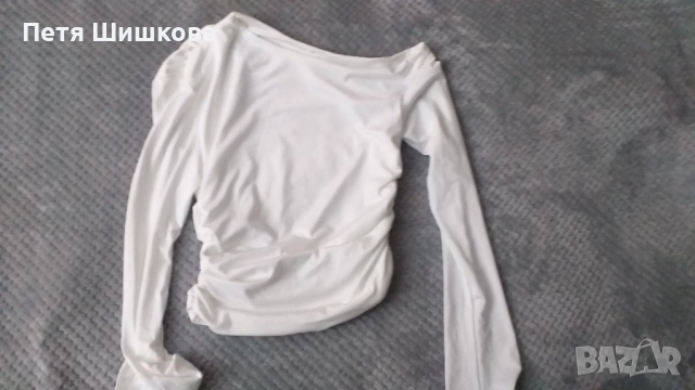 Детска Бяла блуза, по 8 лв, нови, лот от 5 бр за 40лв!, снимка 5 - Блузи с дълъг ръкав и пуловери - 52194301