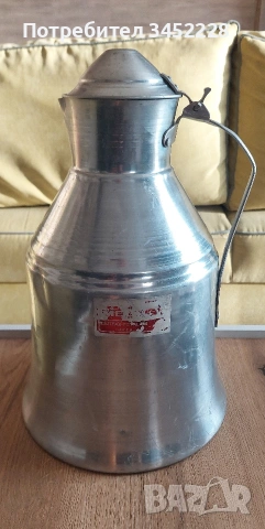 съд за течности алуминий гюм за ценители , снимка 3 - Антикварни и старинни предмети - 53848436