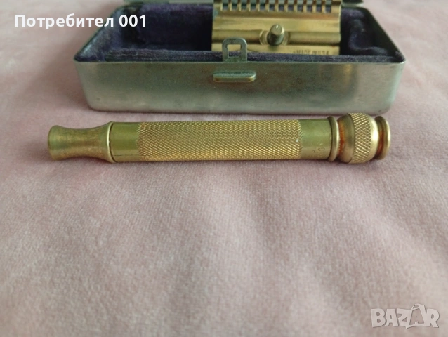 Антика Самобръсначка Жилет Gillette 1930та година, снимка 11 - Антикварни и старинни предмети - 53937795