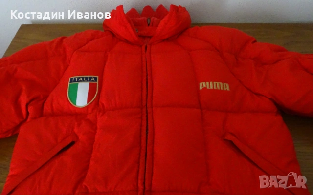 Italy Puma национален футболен отбор Италия дамско яке парка XS, снимка 11 - Якета - 53530086