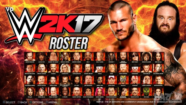 Игра 2K17 Игра с КЕЧ NXT борба за двама и повече играчи за Playstation 3 PS3 с PSN блурей диск, снимка 2 - Игри за PlayStation - 53293499